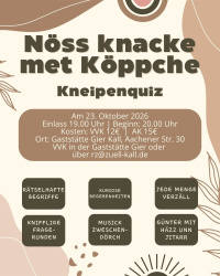 Kneipen-Quizz mit Musikeinlage